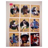 1991 Upper Deck baseball heroes Hank Aaron cards: