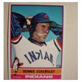 1976 Topps Dennis Eckersley rookie baseball card,