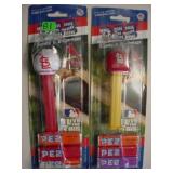 2 retired PEZ St. Louis Cardinals candy dispensers