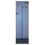 Wrought iron double shepherds hook, 6