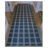 Custom made hallway carpet runner rug, 36" x 8
