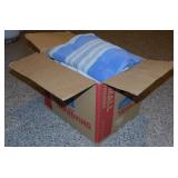 Box of shop rag towels