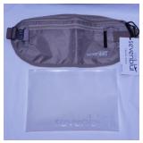 New Sevenblu RFID blocking zippered travel bag -