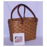 Family signed 2002 Longaberger Medium Boardwalk