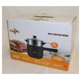 New Chef Pro Multi-Function cooker w/ steamer in