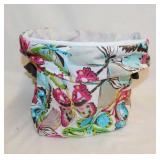 Thirty-One Butterfly round collapsible storage