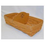 2000 Longaberger Bread basket w/ divider