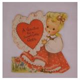 28 vintage Valentines: mica, velvet, glitter,