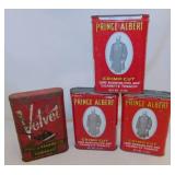 6 vintage Velvet, Chesterfield & Prince Albert