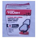 New Hyper Tough 2 pack 500 lumen portable LED