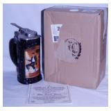 Two Elvis Presley London Crown steins w/ COA in