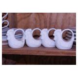 Kitschy Country Rooster napkin rings -