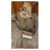 Bird houses - Wood plank lawn edge