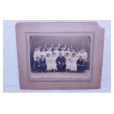 Antique Braham Minnesota school photo, 12' x 10'