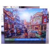 7 jigsaw puzzles, 500 & 1000 piece