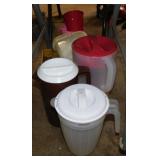 Rubbermaid & other pitchers - Plastic silverware