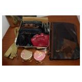 1970's patchwork leather shoulder purse - Ladies