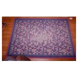 2 living room area rugs, 83' x 93' and 44' x 25'