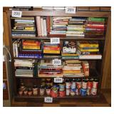 Wooden 4 shelf bookcase, 47' x 12' x 49',