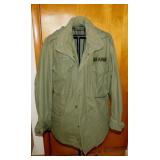 Vietnam military US Army canvas jacket w/ lining