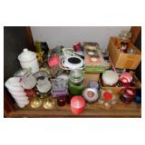 Jar candles & holders