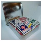 13 decks of playing cards