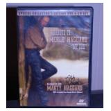 5 signed DVD & music CD's: Marty Haggard -