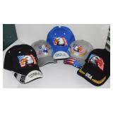 15 patriotic military ball cap hats