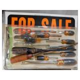 12 screwdrivers - For Sale sign