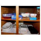 Corning casseroles - Paper plates - Slow cooker