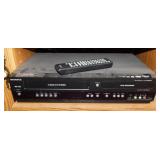 Magnavox VCR DVD recorder player w/ remote