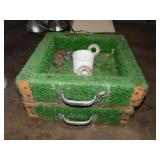 Hand crafted portable washers yard game