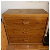 Sauder 3 drawer storage cabinet, 30' x 15.5' x