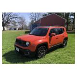 2016 Jeep 4 door Renegade, 65,416 miles,