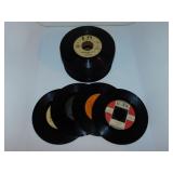 Vintage vinyl 45 rpm records