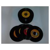 Vintage vinyl 45 rpm records