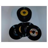 Vintage vinyl 45 rpm records