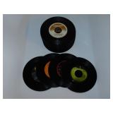 Vintage vinyl 45 rpm records