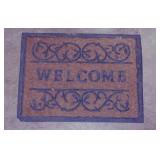 4 welcome door mats