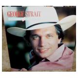 Vintage vinyl LP record albums: George Strait -