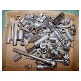 3/8' drive ratchet extension & lots of sockets
