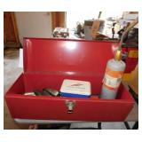 All American SP-19 metal tool box, no tray -