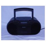 Sony portable CD stereo cassette tape player,