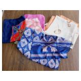 6 ladies scarves & instructions