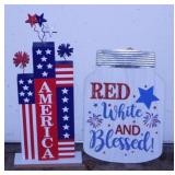 Patriotic holiday dï¿½cor