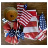 Nylon US flag - Small flags - Candle