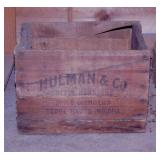 Antique Hulman & Co. Terre Haute Indiana wooden