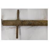 Youth size fence post driver, 18" tall,