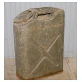 US military 5 gallon gerry gasoline gas can