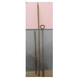Antique railroad & other pry bars